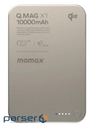 Портативний зарядний пристрій WRL 10000MAH TITANIUM IP136Q2L MOMAX (IP136AQ2L)
