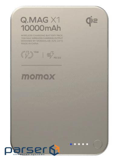 Портативний зарядний пристрій WRL 10000MAH TITANIUM IP136Q2L MOMAX (IP136AQ2L)
