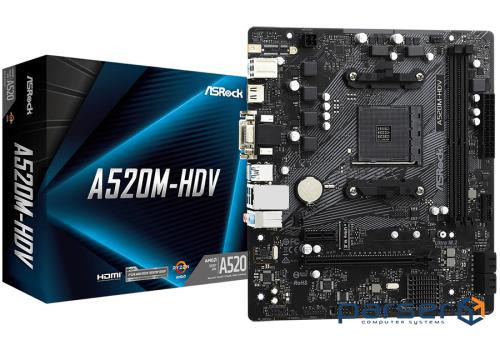 Материнська плата ASROCK A520M-HDV
