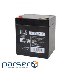 Accumulator battery Full Energy FEP-124 12V 4AH AGM