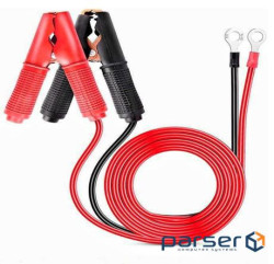 З&apos,єднувальні дроти із затискачами АКБ, довжина 0,6м, мідний провід 2.5 мм2, М6 &am (YT-48V6PM6) 6 &am (YT-48V6PM6)