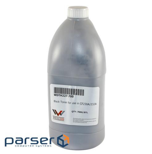Тонер HP LJ M102, CF233A/CF230A/CF219A/CF217A 700г для оріг . Welldo (WDTH227-700)