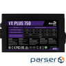 Блок живлення AeroCool 750W VX Plus Stealth (ACPN-VS75AEY.12)