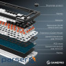 Бездротова механічна клавіатура GamePro Asgard Valhalla (MK160B Pro) 75% QLAB orange switches