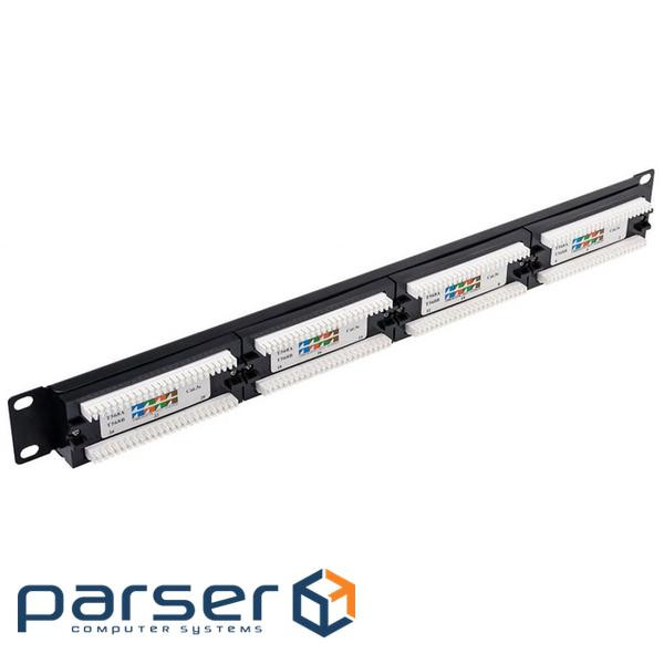 Atcom patch panel 19" 24 ports UTP (P5124)