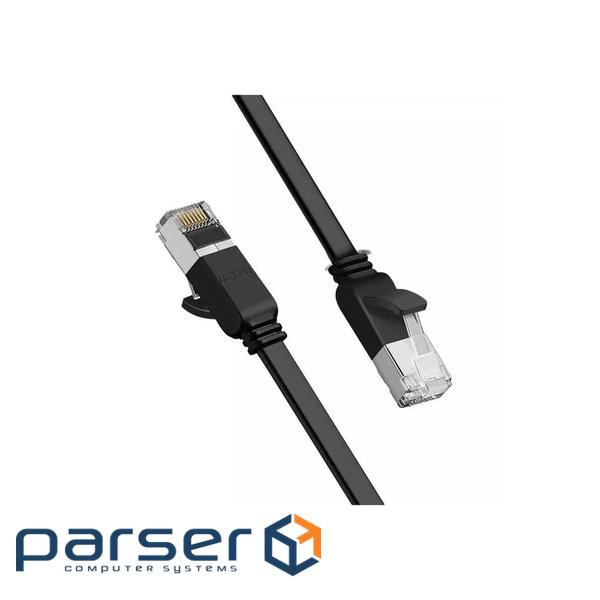 Патч-корд 2м, U/UTP cat 6 RJ-45 COPPER black Ugreen (U_50185)
