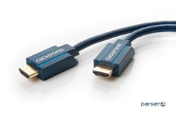 Кабель монітора-сигнальний Click Tronic HDMI M/M 7.5m, HS+HEC+ARC 4K@60Hz D=9.5mm (75.07.0306-1)