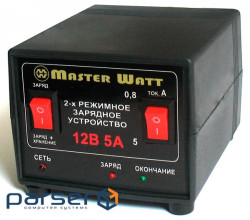 Автоматичне ЗУ для аккумулятора MW-AZU12-5A 12V (4.5-100Ah) (MF,WET,AGM,GEL), 180-245V, Струм заряду ре 