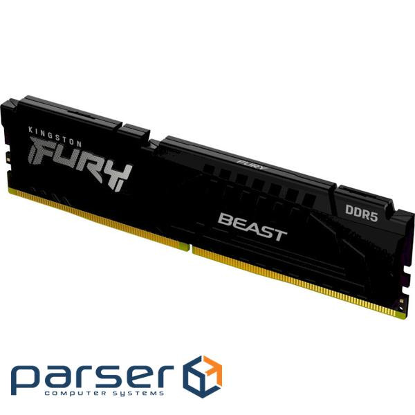 Модуль пам'яті KINGSTON FURY Beast EXPO Black DDR5 5600MHz 64GB (KF556C40BB-64)