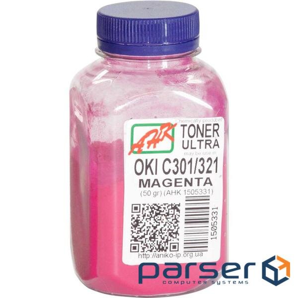 Toner OKI C301/321, 50г Magenta AHK (1505331)