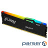 Модуль пам'яті Kingston DDR5 5600 16GB Beast Black RGB (KF556C40BBA-16)