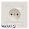 Розетка Schneider Electric ASFORA без заземлення крем (EPH3000123)