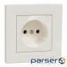 Розетка Schneider Electric ASFORA без заземлення крем (EPH3000123)