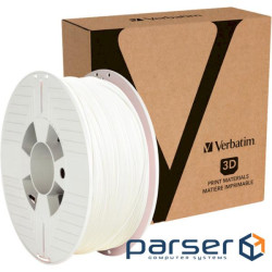 Пластик (філамент) для 3D принтера VERBATIM PETG 1.75mm, 1кг , White (55050)
