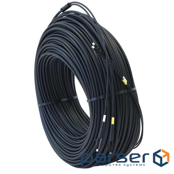 Патчкорд LC/UPC-LC/UPC MM (G50-OM3) 5мм, 3мм armored branch, зовнішнього (UPC-100LCLC(MM)D53(ON)OD)