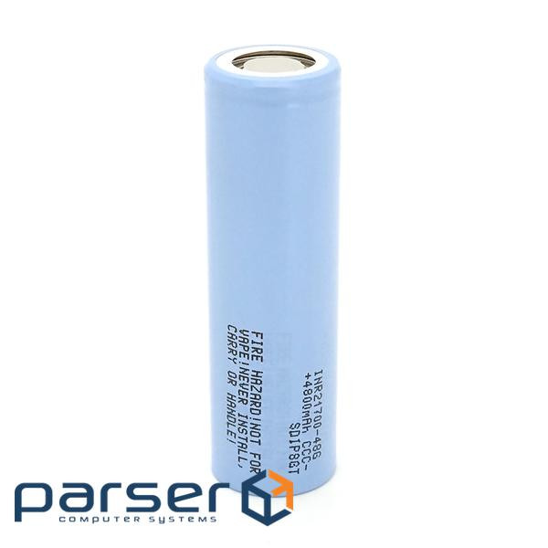 Аккумулятор 21700 Li-Ion NCR 21700-48G, 4800mAh,3.7V, Purple (NCR21700-48G-4800)