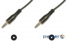 Кабель мультимедійний Jack 3.5mm M/Jack 3.5mm M 1.5m Digitus (AK-510100-015-S)