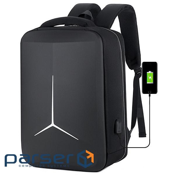 Рюкзак для ноутбука 15.6", TT-2020-2B, матеріал нейлон / полієстр / тканина оксфорд, вихід