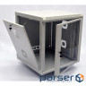Шафа 12U, 600х600х610 мм (Ш * Г * В), акрилове скло, сірий (UA-MGSWA126G)