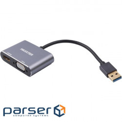 Adapter Maxxter USB to HDMI/VGA (V-AM-HDMI-VGA)