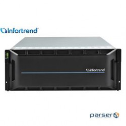 Infortrend Network Attached Storage GS5200R0L000J-10T1 EonStor GS 5000 4U 60Bay 128GB 60x10TB SAS Re