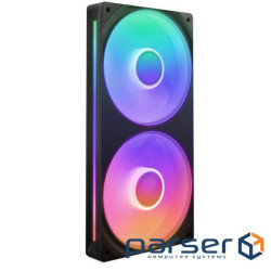 Повітряне охолодження для ПК NZXT, F240 RGB Core Fan (Single Frame) - Black (RF-U24HF-B1) NZXT, F240 RGB Core Fan (Single Frame) - Black (RF-U24HF-B1)