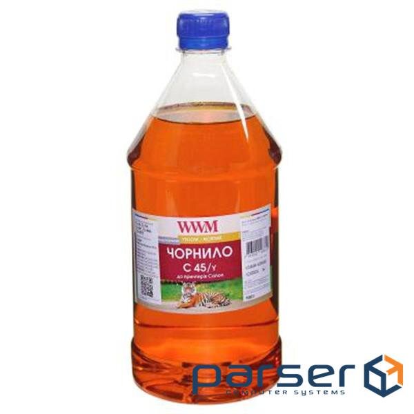 Чорнило WWM CANON CL441/446/CLI-451 1000г Yellow (C45/Y-4)