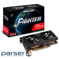 Відеокарта POWERCOLOR Fighter AMD Radeon RX 6600XT 8GB GDDR6 (AXRX 6600XT 8GBD6-3DH)