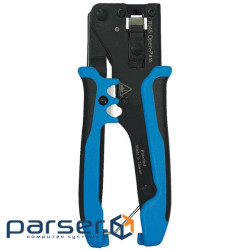 Інструмент для обтискання прохідних конекторів RJ45 8P Pass-Thru, Hanlong (HT-180EBG) RJ45 8P Pass-Thru, Hanlong (HT-180EBG)