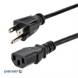 StarTech Cable PXT10110PK 6ft Standard Computer Power Cord NEMA5-15P to C13 10Pack Retail