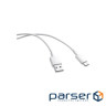 Дата кабель USB AM to USB-C 1.0m 3A white Xiaomi (1172633) (BHR087GGL)