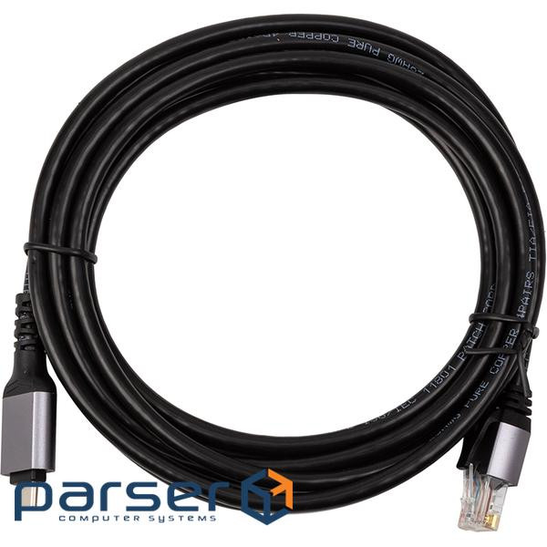 Кабель USB Type-C - RJ45, 3m (CA914937)