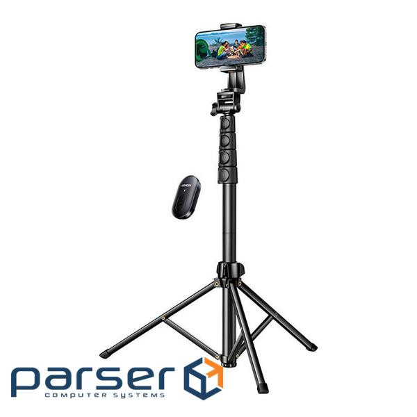 Штатив UGREEN LP680 Selfie Stick Tripod with Bluetooth Remote Black (15609)