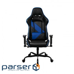 Armchair for gamers 1stPlayer S02 Black-Blue