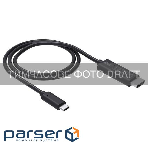 Адаптер 2E ADUSBCH USB-C to HDMI 4K 60Hz 1m