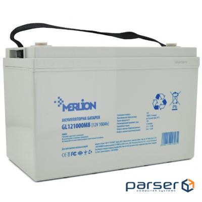 Батарея до ДБЖ Merlion 12V-100 Ah GEL (GL121000M8 GEL)