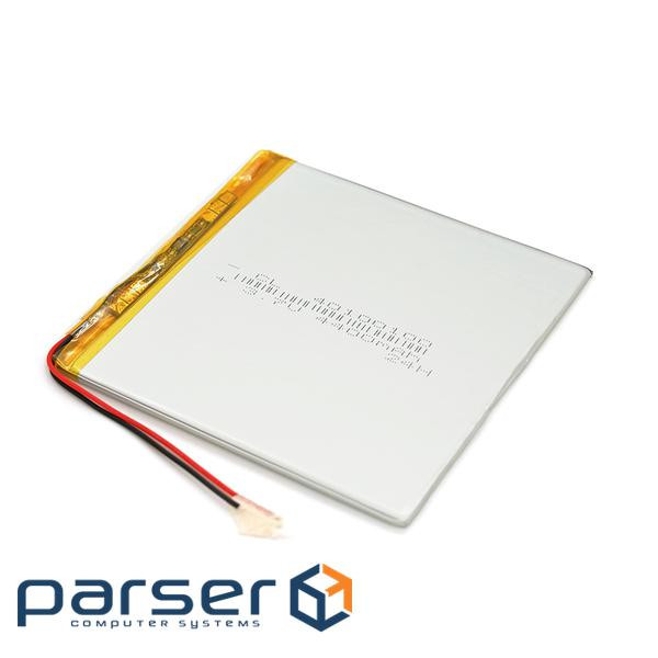 Літій-полімерний акумулятор 4*100*100mm (4400mAh 3,7V) (40100100) (40100100(4400mAh 3,7V)) 4*100*100mm (4400mAh 3,7V) (40100100) (40100100(4400mAh 3,7V))