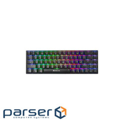 Клавіатура ігрова механічна бездротова XTRIKE ME GK-995W UA,Bluetooth+2.4G+Type-C,68кл (GK-995WBKUA)