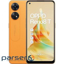 Смартфон OPPO Reno8 T 8/128GB Sunset Orange (OFCPH2481_ORANGE)