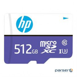 PNY Memory P-SDU512U3100HPMX-GE HP 512GB MX330 Class10 U3 MicroSDXC Retail