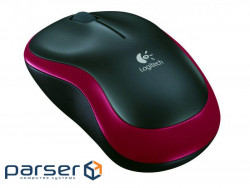 Mouse Logitech Wireless M185 Red (910-002237)