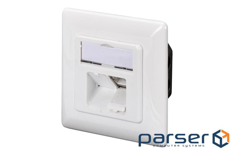 Комп'ютерна розетка Digitus 2xRJ45 UTP для прихованої проводки (DN-9001-N)