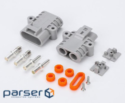 Силовий роз&apos,єм живлення "Anderson" 50А 600V, 2P, IP65, ПВХ / мі (SB-50A / 2P)