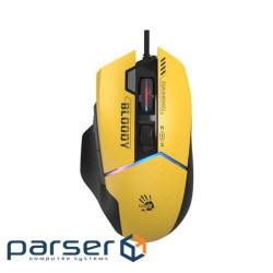 Мишка A4Tech Bloody W95 Ultra USB Yellow/Black (4711421002318)