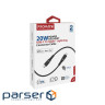 Кабель Promate USB Type-C - Lightning (M/M), 2.2 A, 20 W, 1.2 м , PowerLine-C (powerline-ci120.black)
