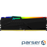 Модуль пам'яті KINGSTON FURY Beast RGB EXPO Black DDR5 6000MHz 32GB (KF560C36BBE2A-32)