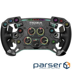 Кермо MOZA Racing GS V2P Steering for PC, 30cм., 10кн., RGB (RS056)