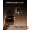 мережева зарядка ANKER Nano Charger - 45W USB-C Smart Display (Білий) (A121DG21)