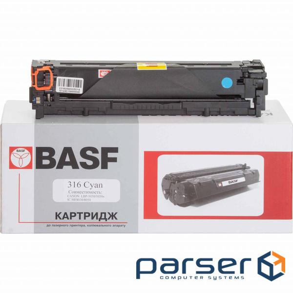 Cartridge BASF Canon 716C, LBP-5050/5970 analogue 1979B002 (KT-716C-1979B002) (BASF-KT-716C-1979B002)