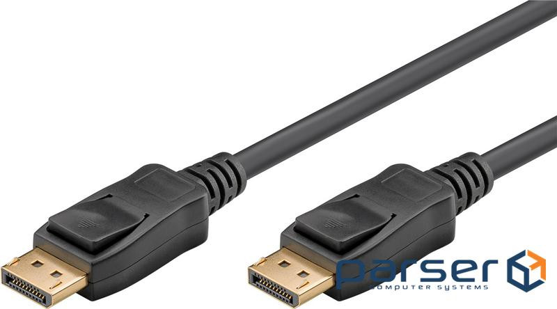 Кабель монітора-сигнальний Goobay DisplayPort M/M 1.0m,v1.4 8K@60Hz (75.04.9962-1)